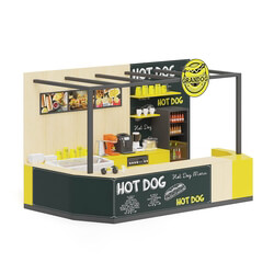 CGaxis Vol118 (15) hot dog stand 