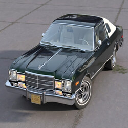 CgTrader American Classics Cars Plymouth Volare Coupe 1976 