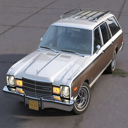 CgTrader American Classics Cars Plymouth Volare Wagon 1976 