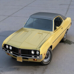 CgTrader American Classics Cars Torino Coupe 1971 