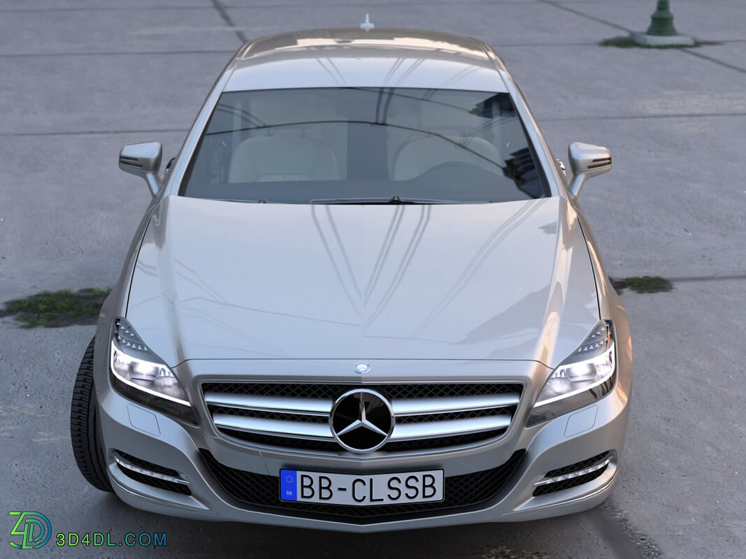 CgTrader Contemporary Cars Mercedes Benz CLS Shooting Brak