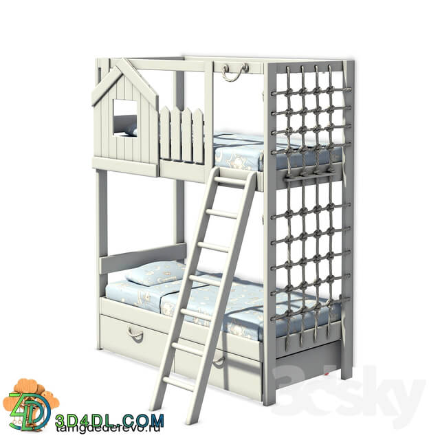 Bed - Children__39_s bunk bed _model 203_