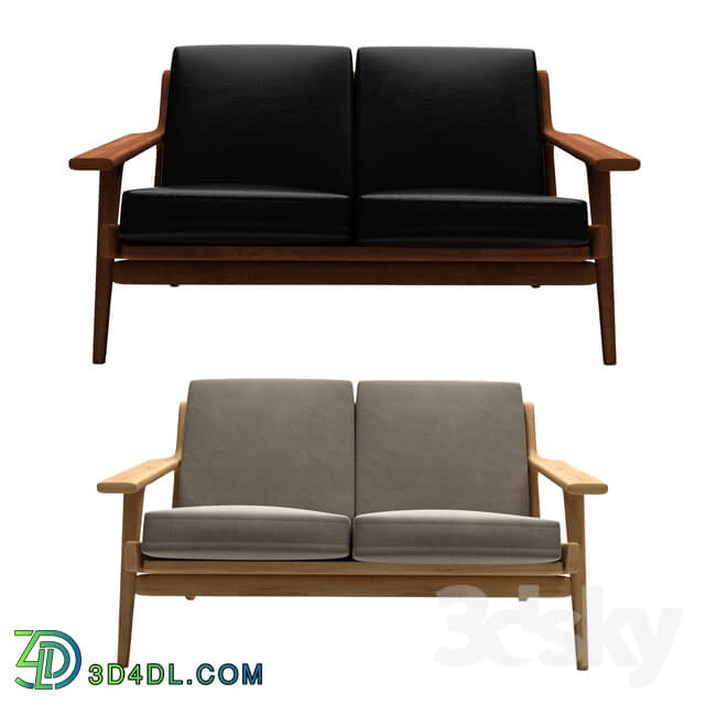 Sofa - Double sofa Plank