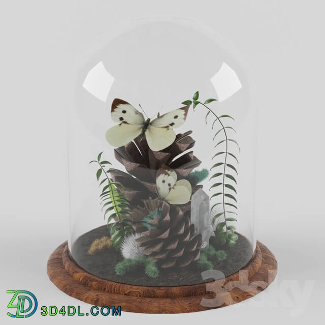 Other decorative objects - Terrarium table