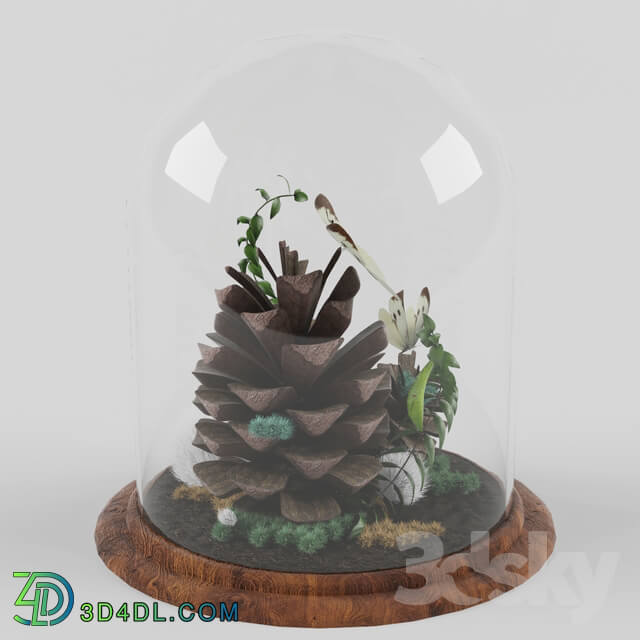 Other decorative objects - Terrarium table
