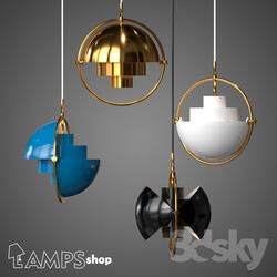 Ceiling light - Chandelier modern geometry 