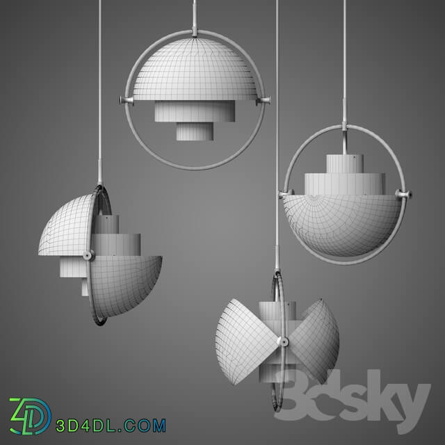 Ceiling light - Chandelier modern geometry