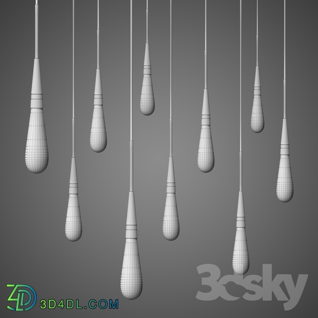 Ceiling light - Delight LED Water Drop