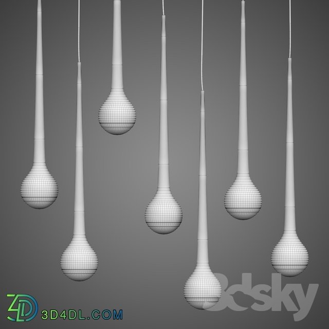 Ceiling light - Chandelier water