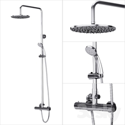 Faucet - Shower set with thermostatic mixer A13302 Thermo_OM 