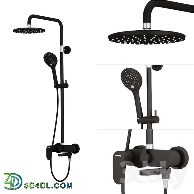 Faucet - Shower set with mixer A17401_OM