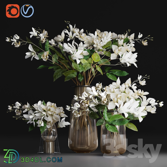 Bouquet - Gardenia _ jasmine bouquet vases