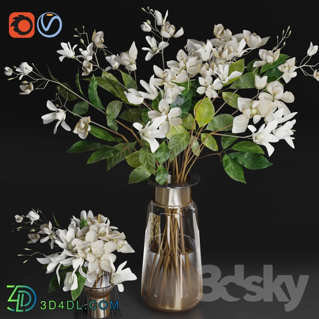 Bouquet - Gardenia _ jasmine bouquet vases