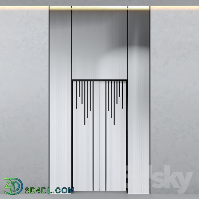 Doors - Modern elevator door