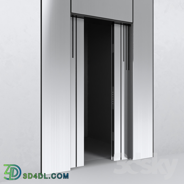 Doors - Modern elevator door