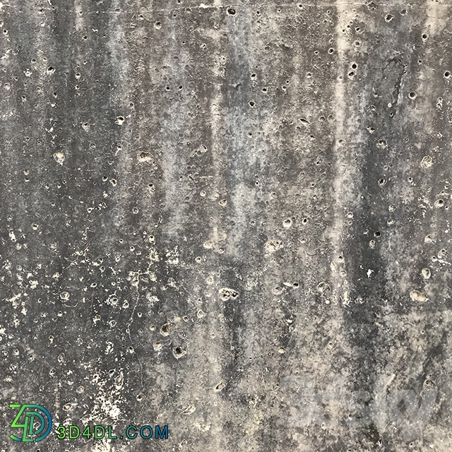 Wall covering - Old dark concrete