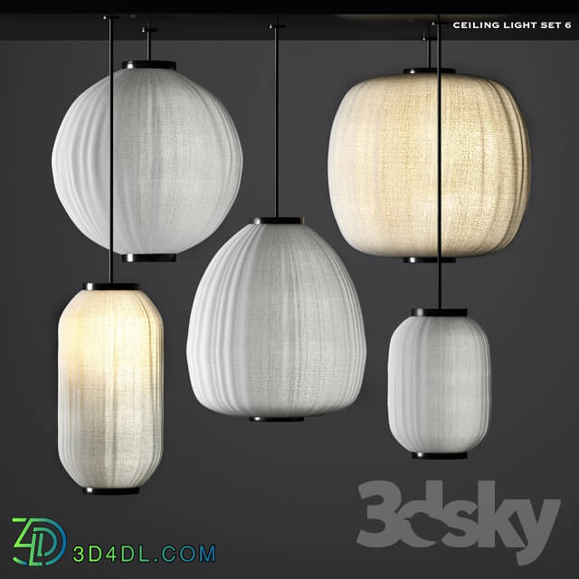 Ceiling light - ceiling light set 6