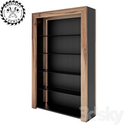 Wardrobe _ Display cabinets - Marshall Bookcase - WoodCraftStudio 