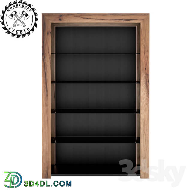Wardrobe _ Display cabinets - Marshall Bookcase - WoodCraftStudio