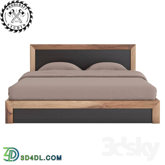 Bed - Marshall Bed - WoodCraftStudio