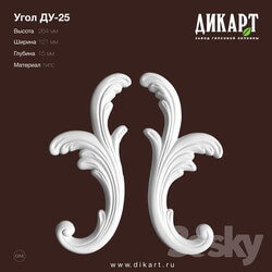 Decorative plaster - www.dikart.ru Du-25 121x264x15mm 9_16_2019 