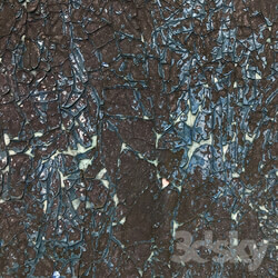Wall covering - Greatly weathered paint 