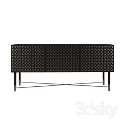 Sideboard _ Chest of drawer - Contemporary Kuro Cabinet in Black Oak by Larissa Batista 