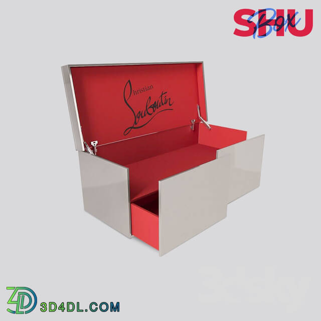 Other - OM Box for storing shoes in the style of Christian Louboutin