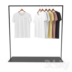 Clothes and shoes - T shirts with hanger 