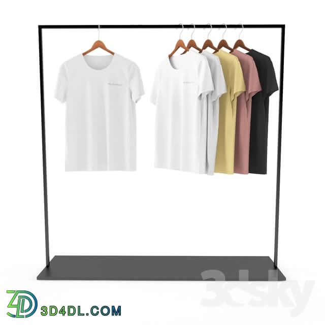 Clothes and shoes - T shirts with hanger