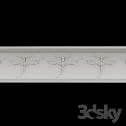 Decorative plaster - Eaves with drawing K-502 