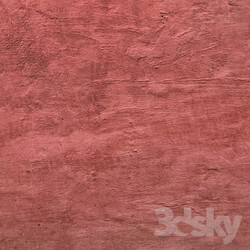Wall covering - Indian red stucco 