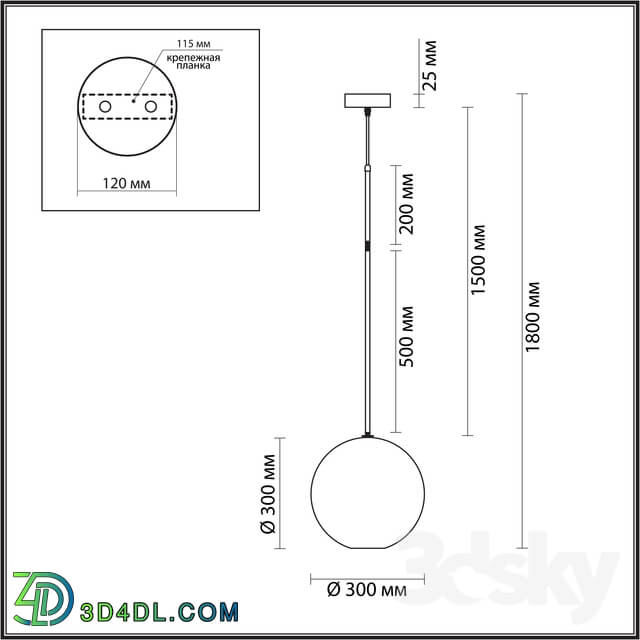 Ceiling light - Odeon Light 4640 _ 12l Bubbles