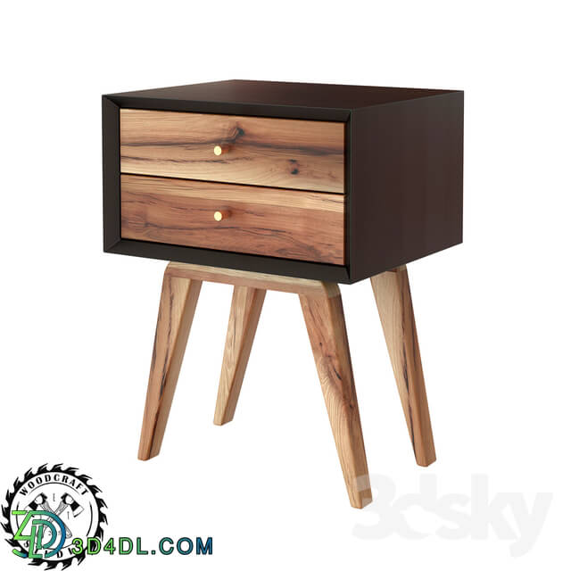 Sideboard _ Chest of drawer - Bedside table Dastin - WoodCraftStudio