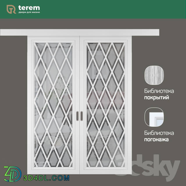 Doors - Factory of interior doors _Terem__ model GraziaRomb1 _interior partitions_