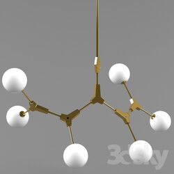 Ceiling light - Molecular shaped chandeliers 