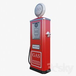 Other architectural elements - gas station 