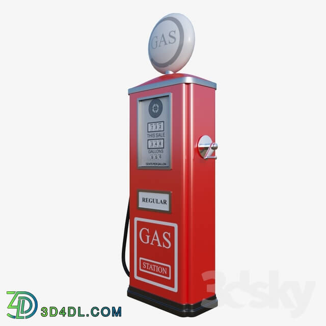 Other architectural elements - gas station