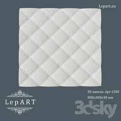 3D panel - Lepart 3d panel Art-1500 OM 