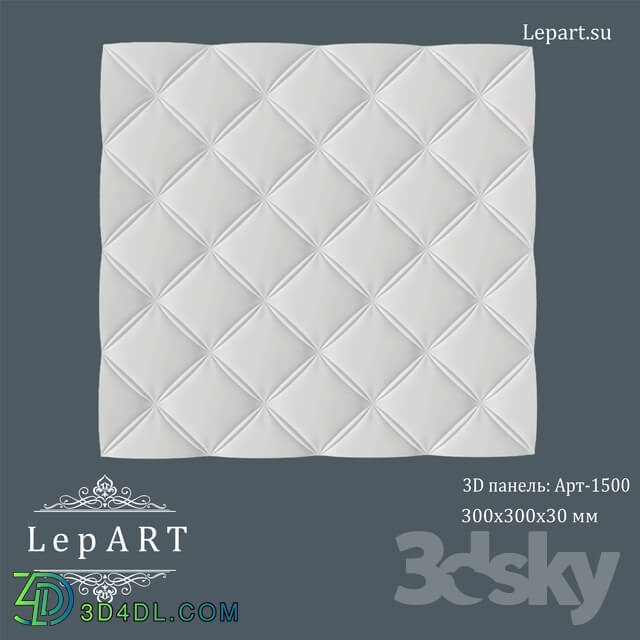 3D panel - Lepart 3d panel Art-1500 OM