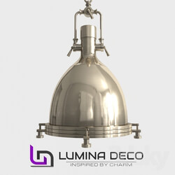 Ceiling light - _OM_ Pendant lamp Lumina Deco Alcantare LDP 707 MD 