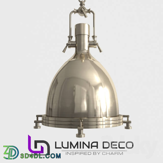 Ceiling light - _OM_ Pendant lamp Lumina Deco Alcantare LDP 707 MD