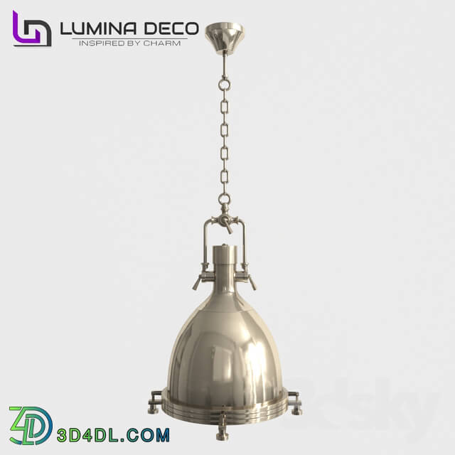 Ceiling light - _OM_ Pendant lamp Lumina Deco Alcantare LDP 707 MD