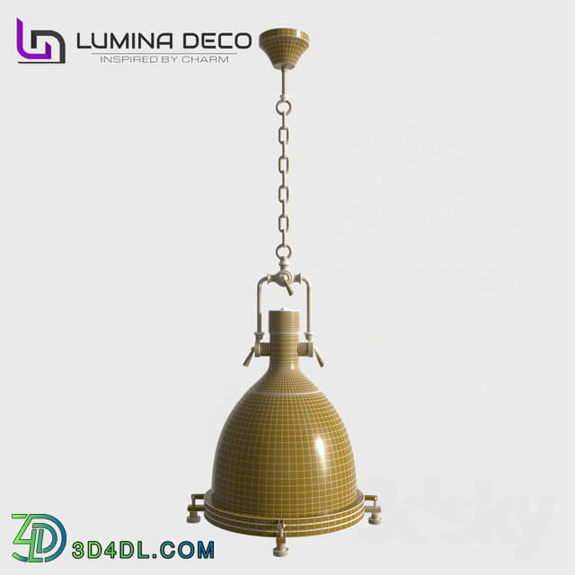 Ceiling light - _OM_ Pendant lamp Lumina Deco Alcantare LDP 707 MD