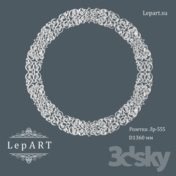Decorative plaster - Lepart Socket Lr-555 OM 