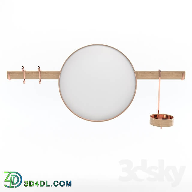 Mirror - Wall mirror with hangers