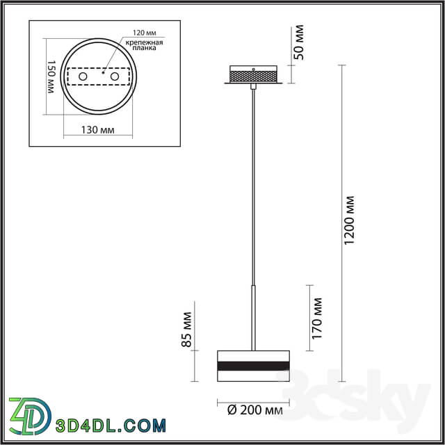 Ceiling light - Odeon Light 4728_14l_ 4729_14l Akela