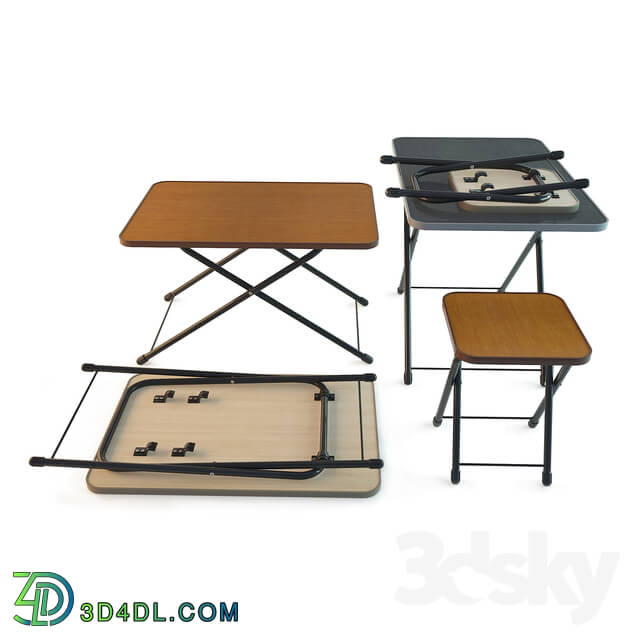 Table _ Chair - Folding table