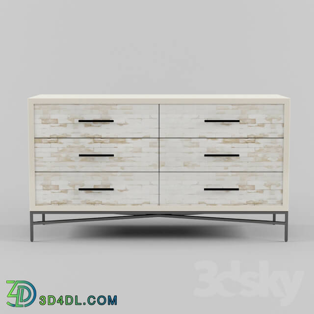 Sideboard _ Chest of drawer - Wood Tiled 6-Drawer Dresser _ west elm