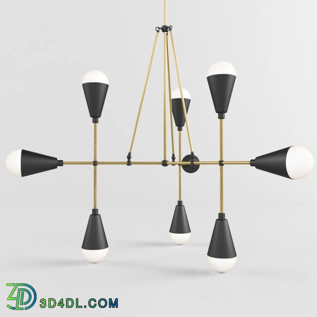 Ceiling light - Triad 9 _ Dyad - Apparatus